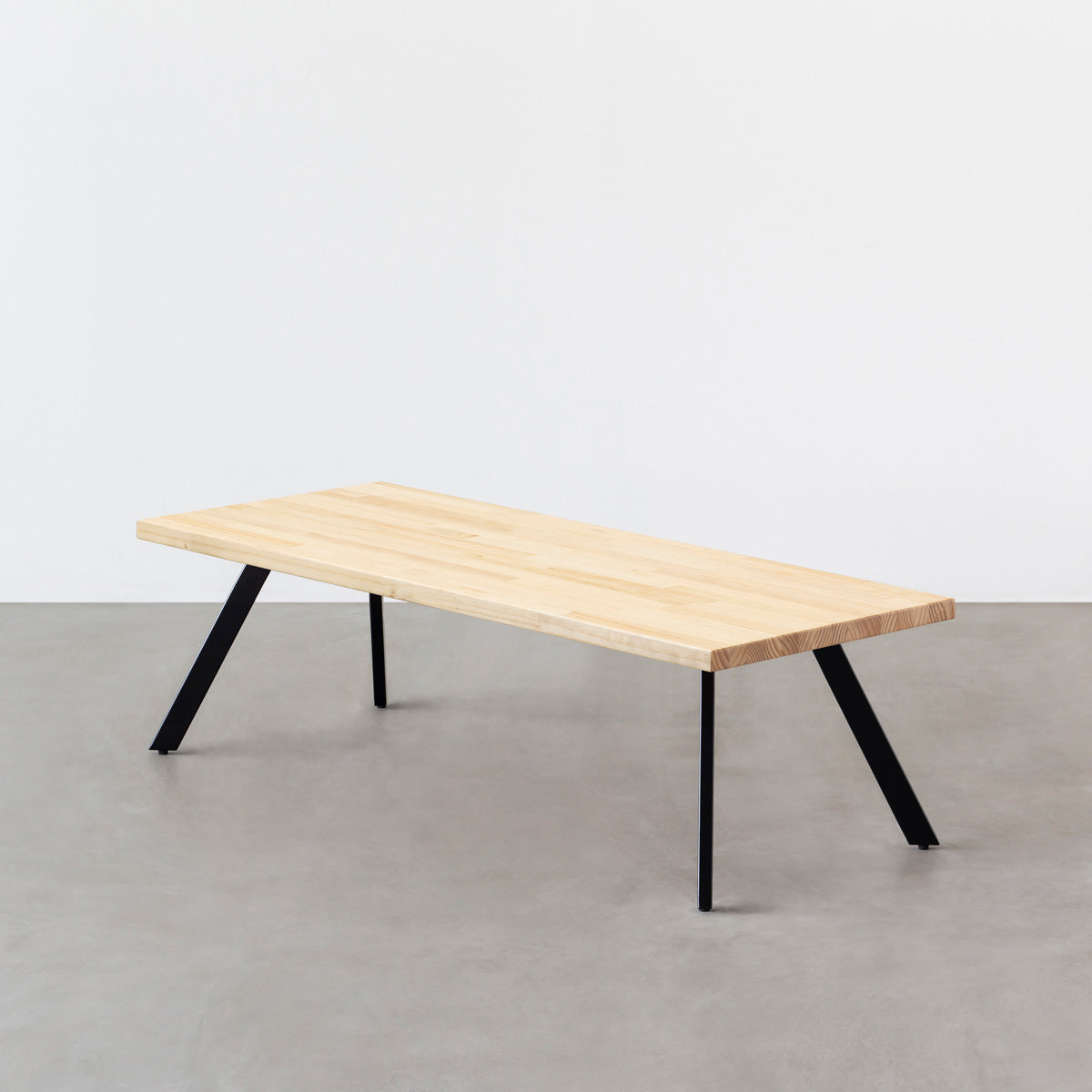THE LOW TABLE / パイン × Black Steel