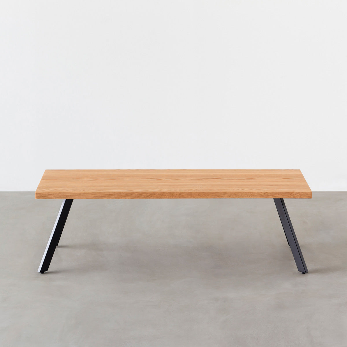 THE LOW TABLE / 無垢 レッドオーク × Black Steel