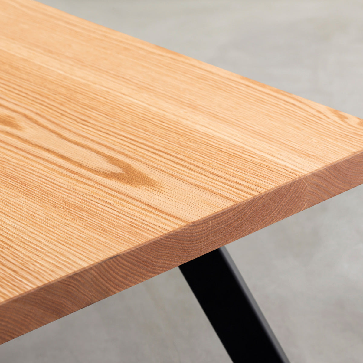 THE LOW TABLE / 無垢 レッドオーク × Black Steel