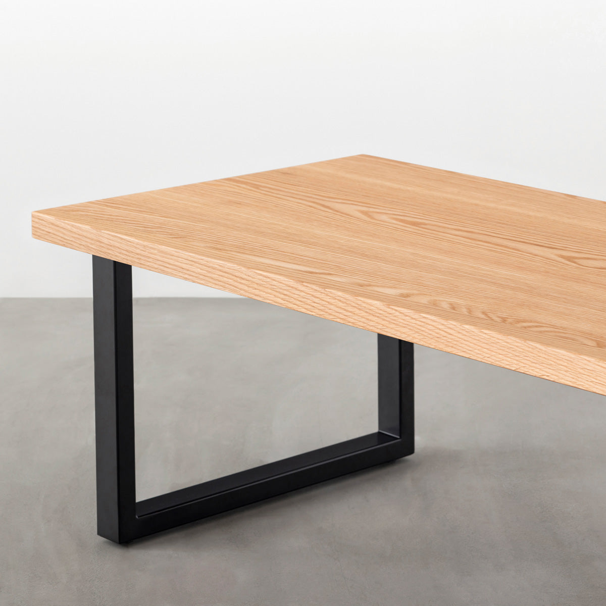 THE LOW TABLE / 無垢 レッドオーク × Black Steel