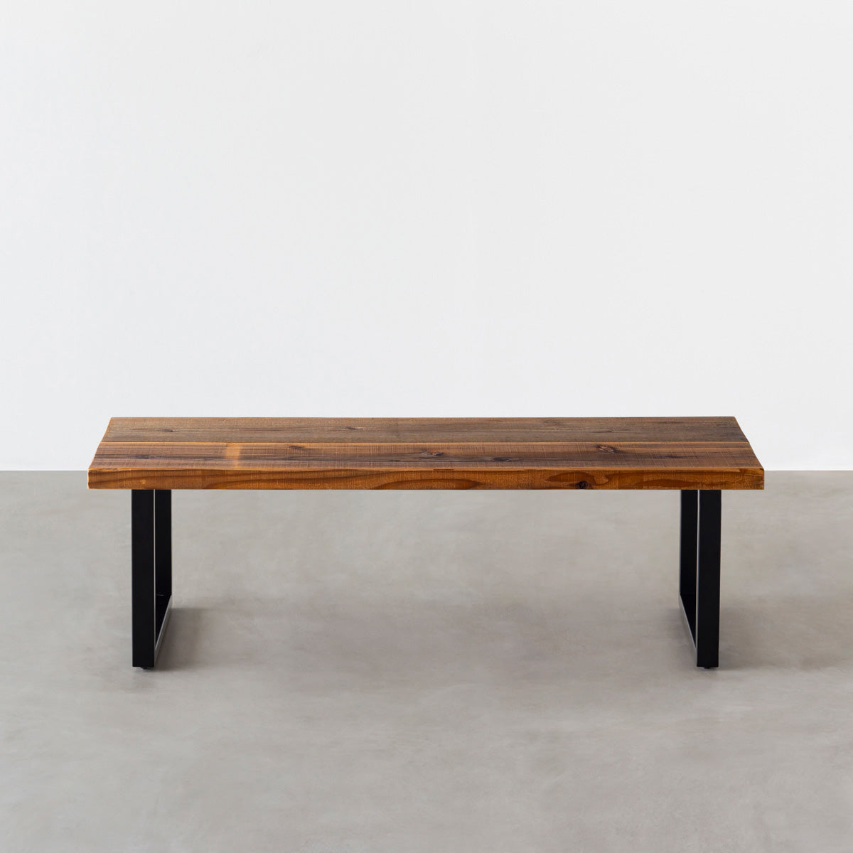 THE LOW TABLE / 無垢 杉 ヴィンテージスタイル × Black Steel