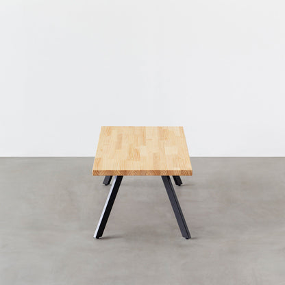 THE LOW TABLE / パイン × Black Steel