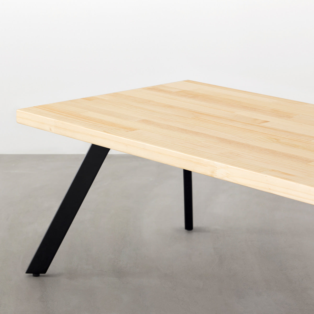 THE LOW TABLE / パイン × Black Steel