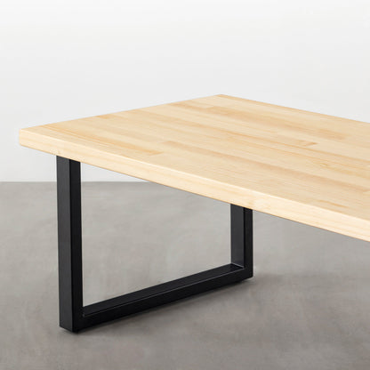 THE LOW TABLE / パイン × Black Steel