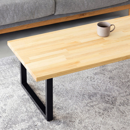 THE LOW TABLE / パイン × Black Steel