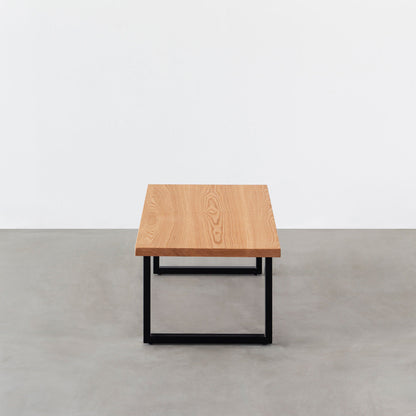 THE LOW TABLE / 無垢 レッドオーク × Black Steel