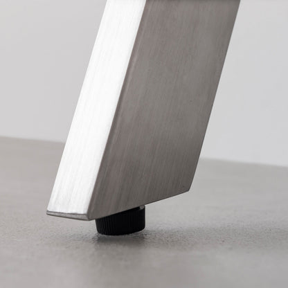 THE LOW TABLE / ラバーウッド ブラックブラウン × Stainless