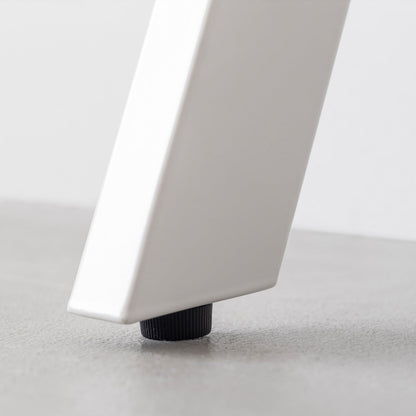 THE LOW TABLE / ラバーウッド ブラウン × White Steel